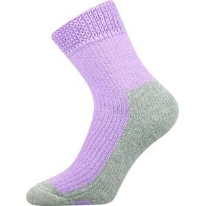 Spací ponožky fialová 39-42 (26-28)