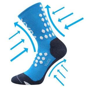 Kompresní ponožky VoXX FINISH modrá 39-42 (26-28)