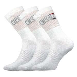 Ponožky SPOT 3pack bílá 43-46 (29-31)