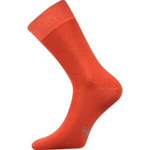 Barevné společenské ponožky Lonka DECOLOR rezavá 43-46 (29-31)