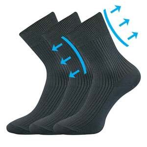 Ponožky VIKTORKA tmavě šedá 38-39 (25-26)