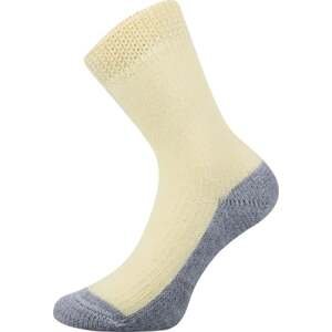 Spací ponožky žlutá 43-46 (29-31)