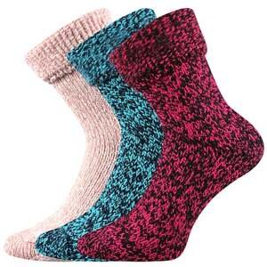 Froté ponožky TERY mix 35-38 (23-25)