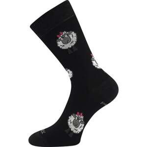 Dámské ponožky VoXX VLŇENKA černá 39-42 (26-28)
