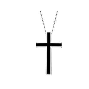 Pánský náhrdelník Křížek Black 3033