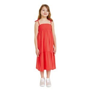 SAM 73 Dívčí šaty CHARITY Oranžová 104