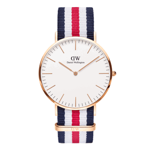 Daniel Wellington DW Hodiny Classic Canterbury 40mm Růžové zlato