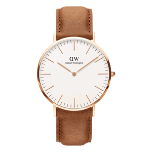 Daniel Wellington DW Hodiny Classic Durham 40mm Růžové zlato