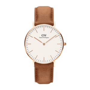 Daniel Wellington DW Hodiny Classic Durham 36mm Růžové zlato