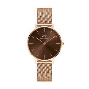 Daniel Wellington DW Hodiny Petite Amber 32mm Růžové zlato