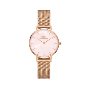 Daniel Wellington DW Hodiny Petite Melrose Pearl 28mm Růžové zlato