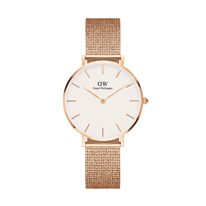 Daniel Wellington DW Hodiny Petite Pressed Melrose 32mm Růžové zlato