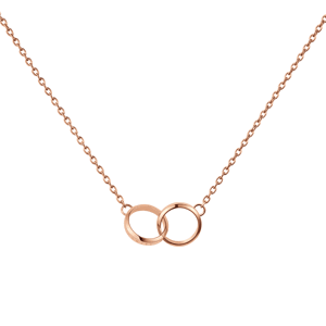 Daniel Wellington DW Elan Unity Necklace One Size Růžové zlato