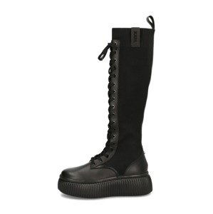 KARL LAGERFELD KREEPER LO KC Hi Leg Knit Boot