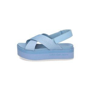 CALVIN KLEIN JEANS FLATFORM SANDAL SLING IN MR