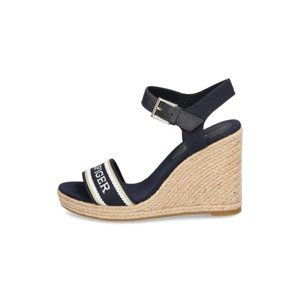 Tommy Hilfiger MONO WEBBING HIGH WEDGE SANDAL