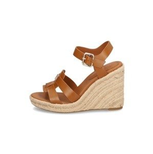 Tommy Hilfiger ESPADRILLE HIGH WEDGE LEATHER