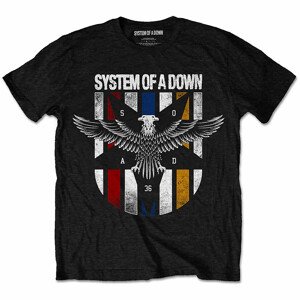 System Of A Down tričko, Eagle Colours, pánské, velikost XL