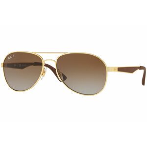 Ray-Ban RB3549 001/T5 Polarized - Velikost M