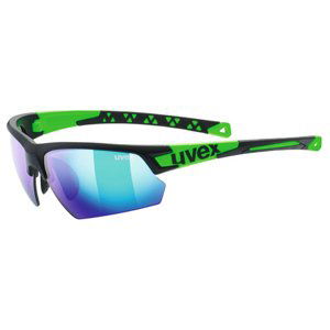 uvex sportstyle 224 Black Mat / Green S3 - Velikost ONE SIZE
