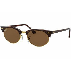 Ray-Ban Clubmaster Oval RB3946 130457 Polarized - Velikost ONE SIZE