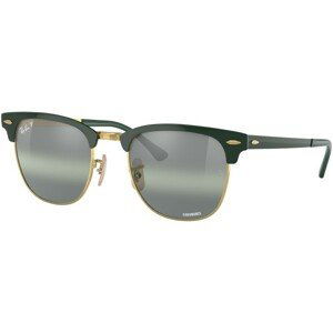 Ray-Ban Clubmaster Metal Chromance Collection RB3716 9255G4 Polarized - ONE SIZE (51)