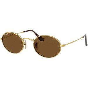 Ray-Ban Oval RB3547 001/57 Polarized - M (51)