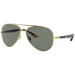 Ray-Ban RB3675 001/58 Polarized - ONE SIZE (58)