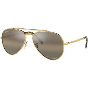 Ray-Ban New Aviator Chromance Collection RB3625 9196G5 Polarized - M (58)