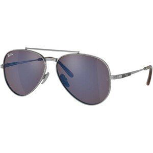 Ray-Ban Aviator Titanium Titanium Collection RB8225 3139O4 - M (58)