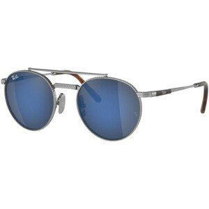 Ray-Ban Round II Titanium Titanium Collection RB8237 3139O4 - M (50)