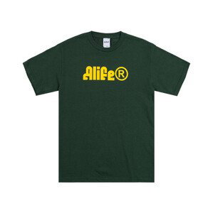 Alife Sphinx Tee Forest Green - Pánské - Triko Alife - Zelené - ALIFW20_71 - Velikost: 2XL
