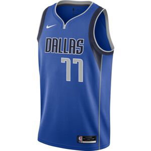 Nike Luka Doncic Dallas Mavericks Icon Edition 2020 Jersey - Pánské - Dres Nike - Modré - CW3662-489 - Velikost: 2XL