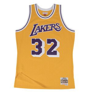 Mitchell & Ness NBA Swingman Jersey Los Angeles Lakers Magic Johnson - Pánské - Dres Mitchell & Ness - Žluté - SMJYGS18175-LALLTGD84EJH - Velikost: S