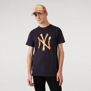 New Era Mlb Camo New York Yankees Navy - Pánské - Triko New Era - Černé - 12720165 - Velikost: S