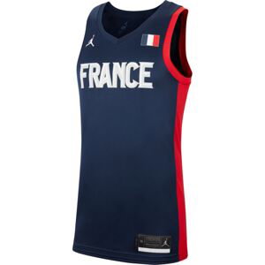 France Jordan (Road) Limited Basketball Jersey - Pánské - Dres Jordan - Modré - CQ0142-419 - Velikost: M