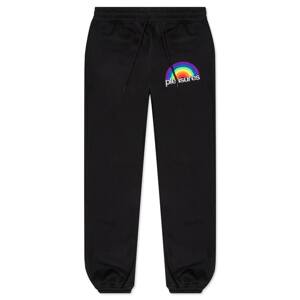 Pleasures Good Time Sweatpants Black - Pánské - Kalhoty Pleasures - Černé - P21SU013-BLACK - Velikost: L