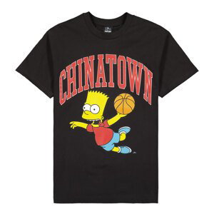 The Simpsons X Chinatown Market Air Bart Arc T-Shirt Black - Pánské - Triko MARKET - Černé - CTM1990348/0001 - Velikost: S