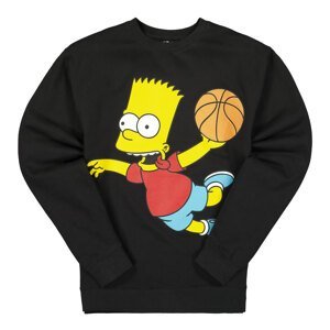 The Simpsons X Chinatown Market Air Bart Arc Sweatshirt Black - Pánské - Mikina MARKET - Černé - CTM1960082/0001 - Velikost: M