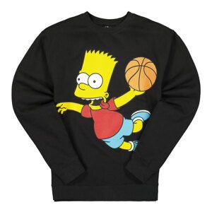 The Simpsons X Chinatown Market Air Bart Arc Sweatshirt Black - Pánské - Mikina MARKET - Černé - CTM1960082/0001 - Velikost: XL