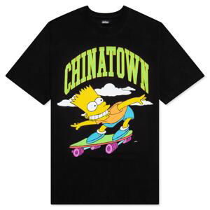 The Simpsons X Chinatown Market Cowabunga Arc T-Shirt Black - Pánské - Triko MARKET - Černé - CTM1990345/0001 - Velikost: S