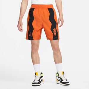 Jordan Dri-Fit Zion Performance Woven Shorts - Pánské - Kraťasy Jordan - Oranžové - DH9713-893 - Velikost: S