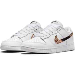 Nike Dunk Low SE "Animal Instinct" Wmns - Dámské - Tenisky Nike - Bílé - DD7099-100 - Velikost: 36