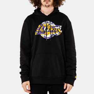 NEW ERA NBA Infill TM Logo Hoody Los Angeles Lakers Black - Pánské - Mikina New Era - Černé - 12869844 - Velikost: M