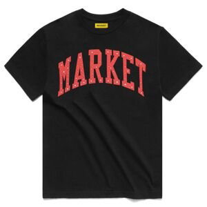 Market Arc Puff T-shirt Black - Pánské - Triko MARKET - Černé - 399000613/0001 - Velikost: S