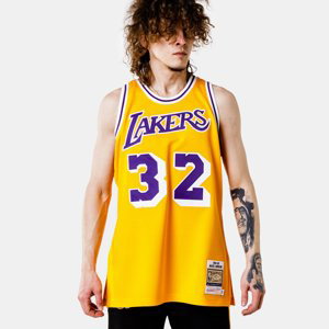 Mitchell & Ness Authentic Jersey Los Angeles Lakers Magic Johnson Yellow - Pánské - Dres Mitchell & Ness - Žluté - AJY4GS18088-LALLTGD84EJH - Velikost