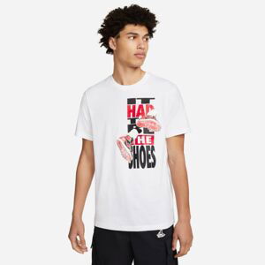 Jordan "The Shoes" Tee White - Pánské - Triko Jordan - Bílé - DH8952-100 - Velikost: XL