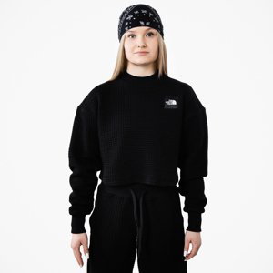 The North Face Mhysa Quilted LS Top TNF Black - Pánské - Mikina The North Face - Černé - NF0A5ID9JK31 - Velikost: XS