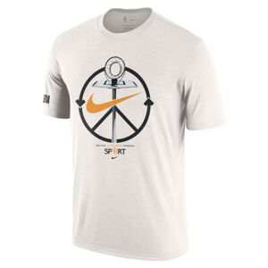 Nike NBA Team 31 Courtside Tee Pure - Pánské - Triko Nike - Vícebarevné - DN3900-901 - Velikost: L