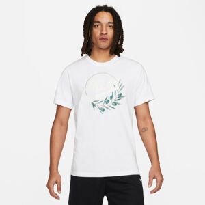 Nike Giannis Basketball Tee White - Pánské - Triko Nike - Bílé - DQ1867-100 - Velikost: L